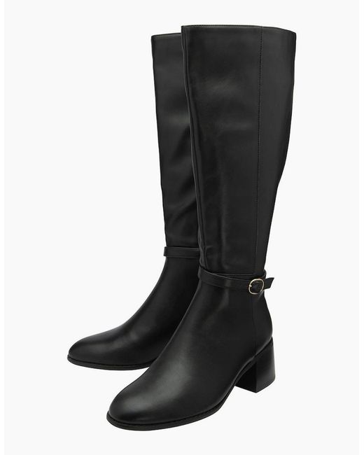 Ravel Black Chatton Knee High Boots