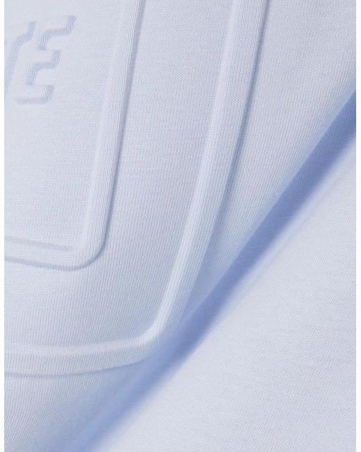 Lacoste Blue Embossed Polo T-Shirt for men