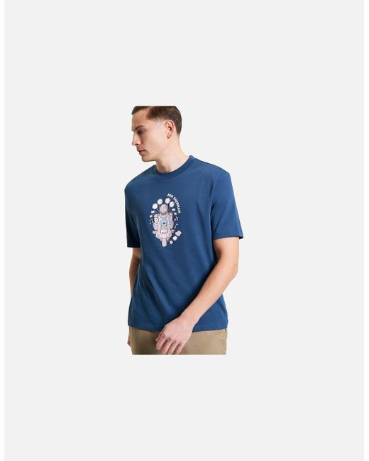 Ben Sherman Blue Mod Scooter Short Sleeve T-Shirt for men
