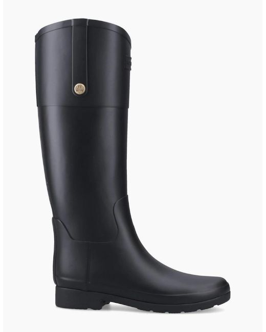 Hunter Black Refined Riding Boots