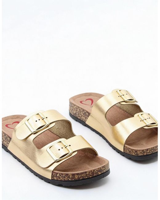 Heavenly Feet Natural Harmony2 Mules Sandals