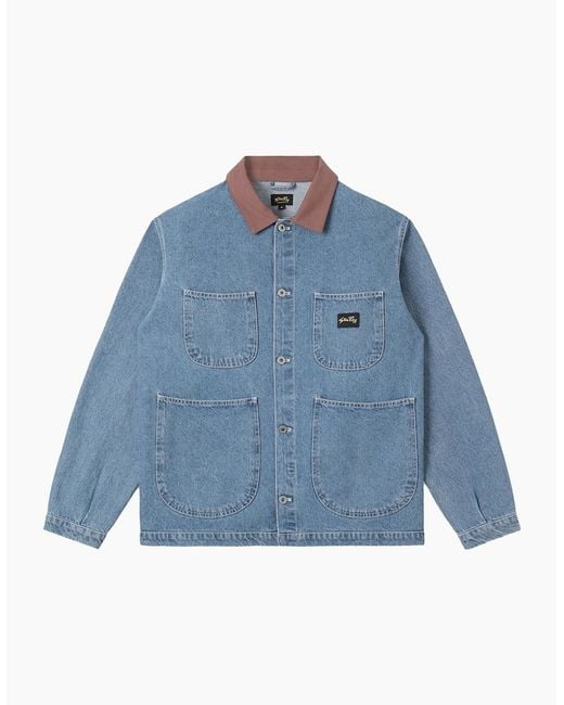 Stan Ray Blue Coverall Jacket for men