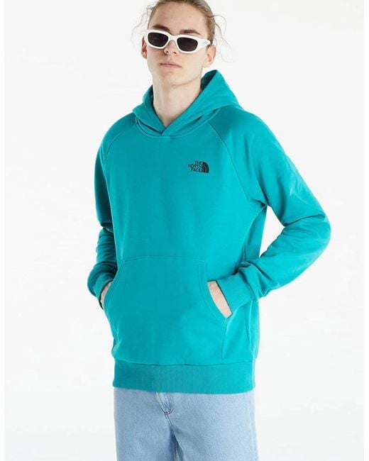 The North Face Blue Raglan Box Hoodie