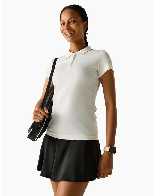 Regatta White Ladies Maverick V Polo Shirt