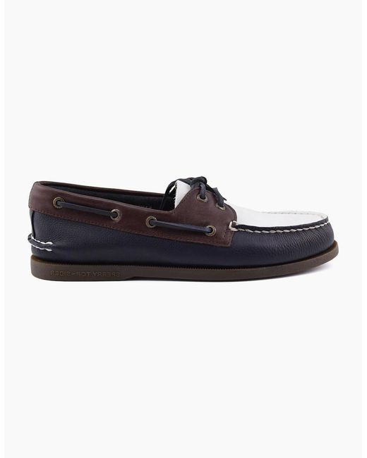 Sperry Top-Sider Black Authentic Original 2-Eye Boat Shoes for men