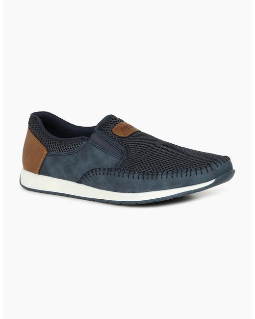 Rieker Blue Mantle Shoes for men