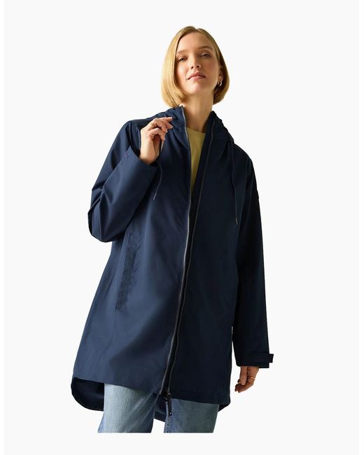 Regatta Blue Ladies Brianka Waterproof Jacket