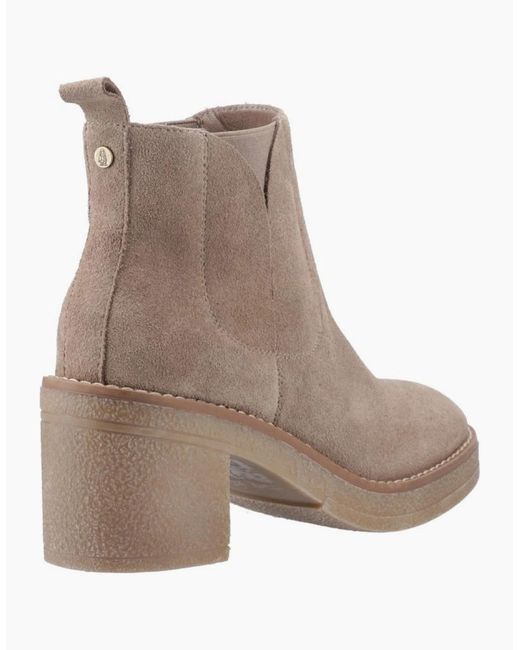 Hush Puppies Brown Felicia Chelsea Boots