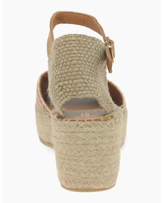 Toni Pons Metallic Ivet Espadrille Wedge Sandals