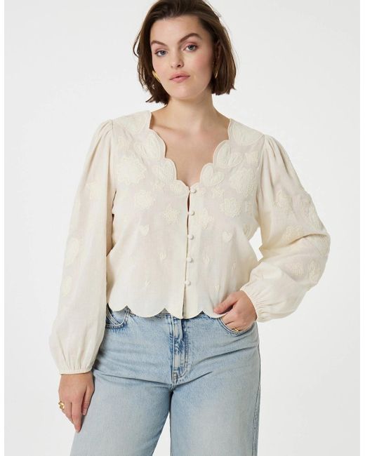 FABIENNE CHAPOT White Rani Blouse