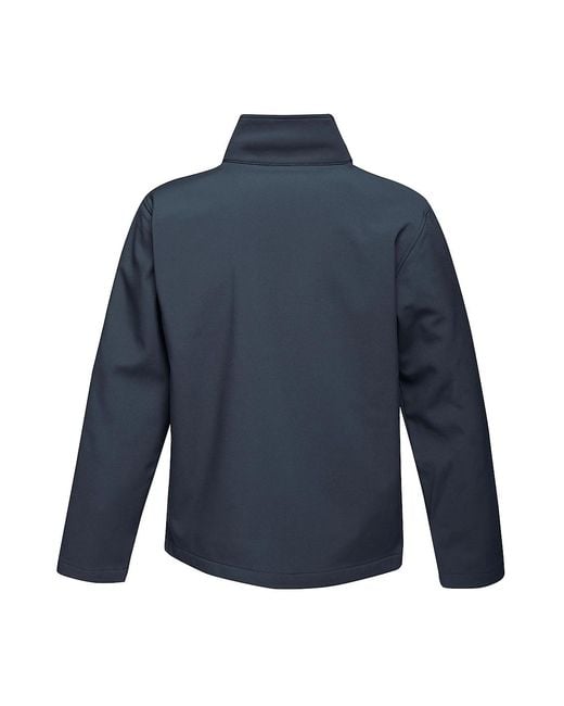 Regatta Blue Standout Ablaze Printable Soft Shell Jacket for men
