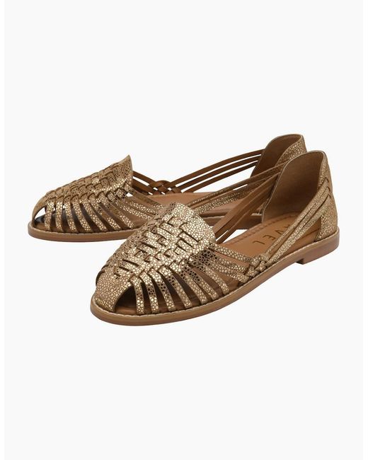 Ravel Metallic Glant Sandals
