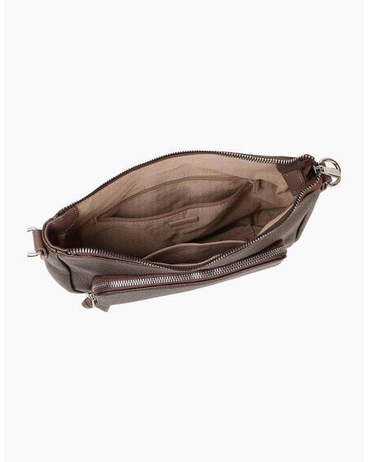 David Jones Brown Bordeaux Shoulder Bag
