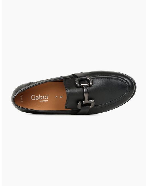 Gabor Black Dupri Loafers