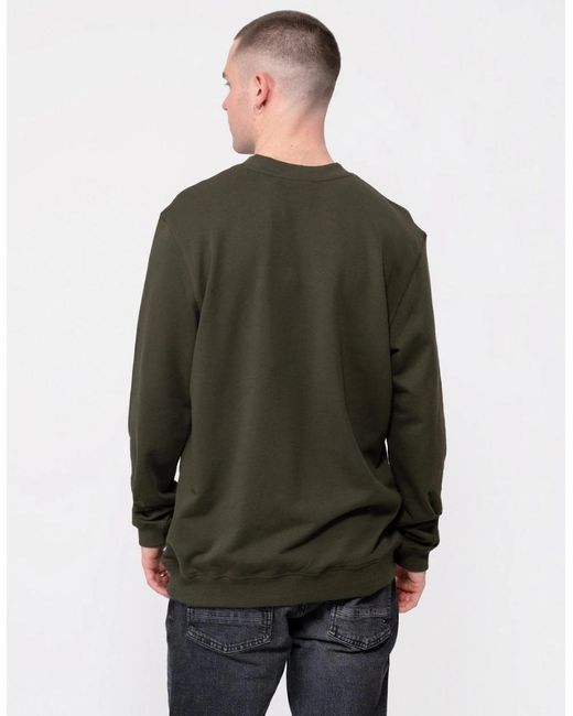 Fjallraven Green 1960 Logo Badge Sweatshirt for men