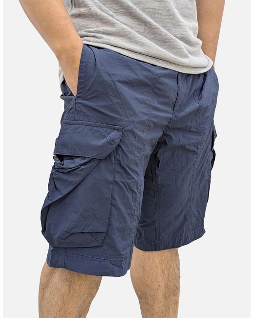 Timberland Blue Cargo Shorts Elasticated Summer Casual Quick Dry Beach Shorts for men