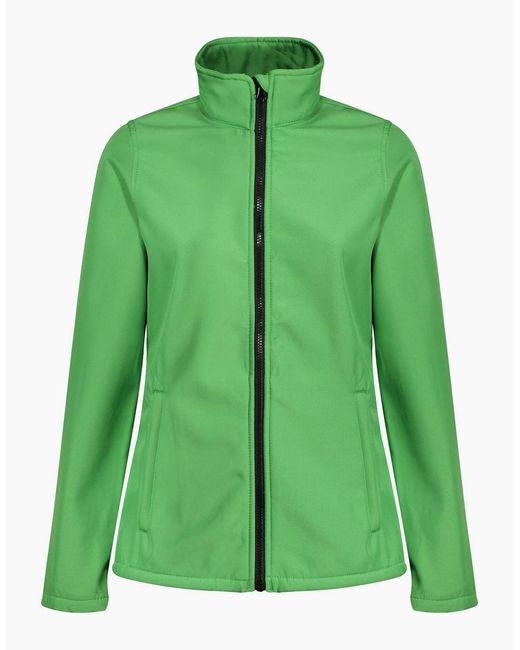 Regatta Green Standout /Ladies Ablaze Printable Soft Shell Jacket
