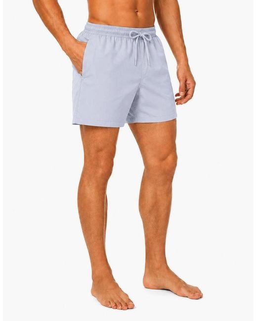 Fred Perry Blue Swim Shorts Dusky for men