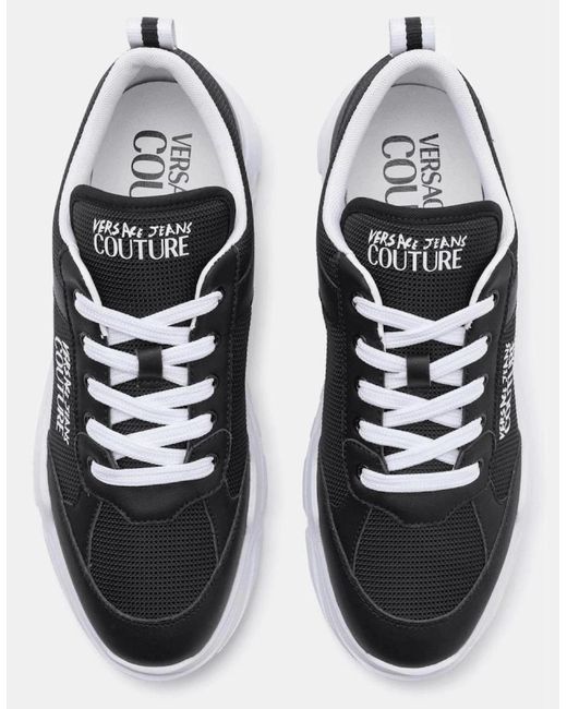 Versace Black Speedtrack/ Sneaker Trainer for men