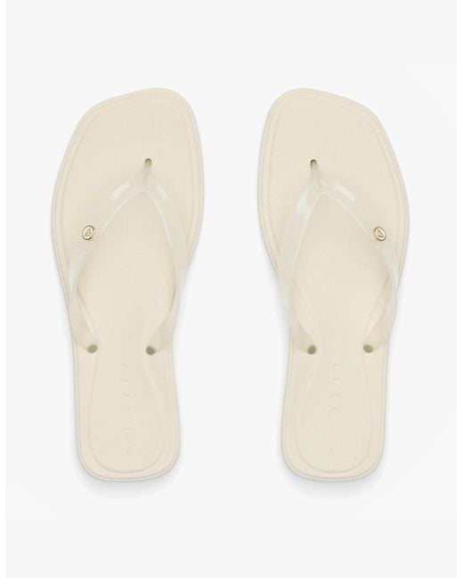 Reef Natural Solaye Toe-Post Sandals Clear