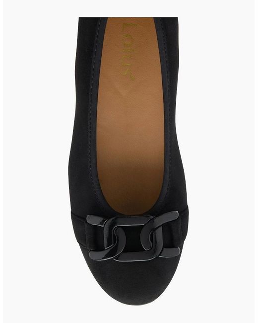 Lotus Black Eleni Pumps