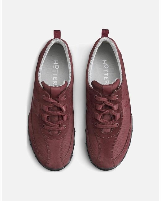 Hotter Red Leanne Ii Sports Shoes