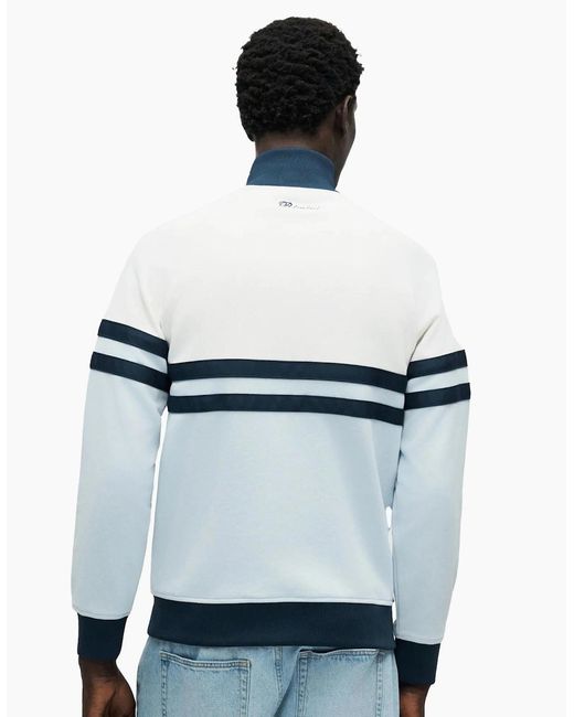 Ellesse Blue Rimini Track Top Jacket Off/Light for men