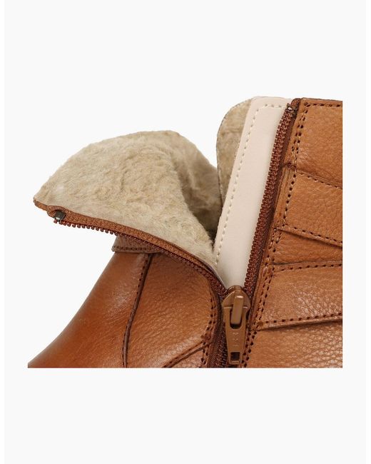 Lotus Brown Emberlynn Ankle Boots