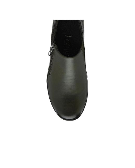 Lotus Green Altan Low Wedge Shoes