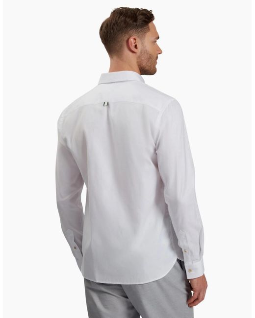 Ted Baker White Allardo Regular Premium Oxford Shirt for men