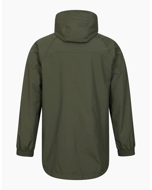 Mountain Warehouse Blue Glacier Ii Long Waterproof Jacket for men