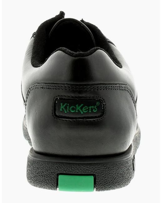 Kickers Black Smart Shoes Fragma Lace 3 Am Leather Lace Up Uk Size for men