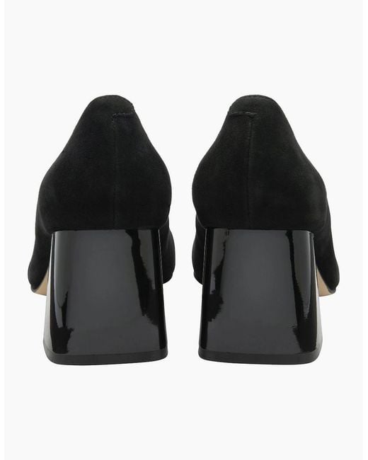 Lotus Black Allegra Court Shoes