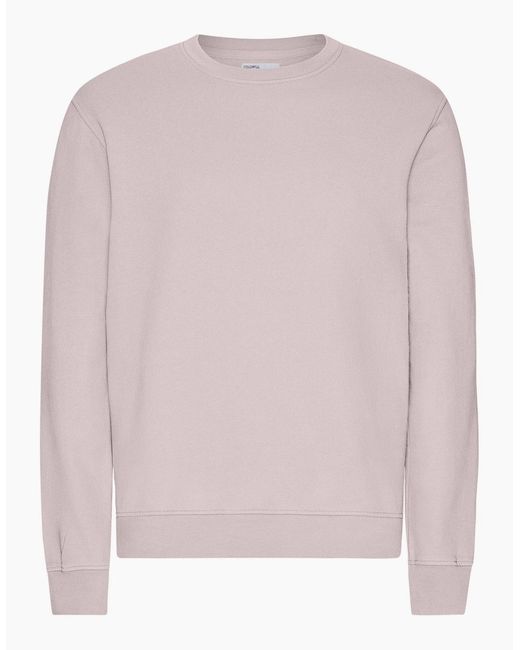COLORFUL STANDARD Pink Classic Organic Crew Neck Sweatshirt for men