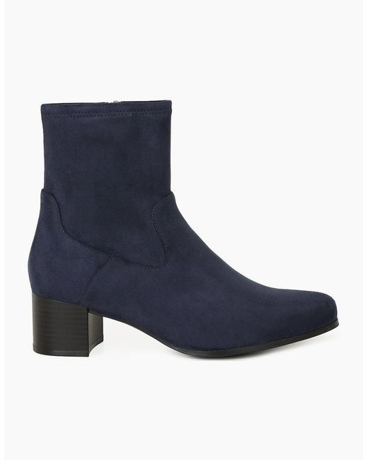 Caprice Blue Catrina Ankle Boots