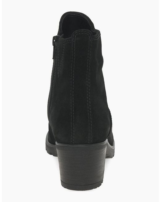 Gabor Black Delight Ankle Boots