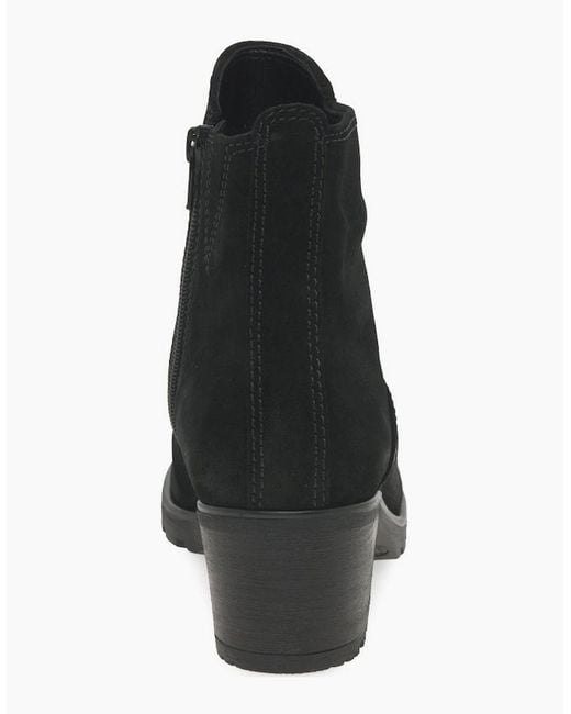 Gabor Black Delight Ankle Boots