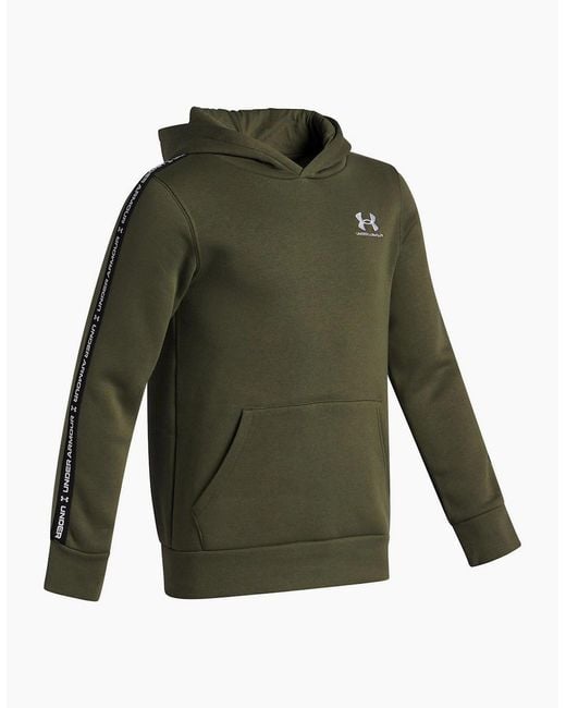 Under Armour Green B Icon Fleece Hoody Tap