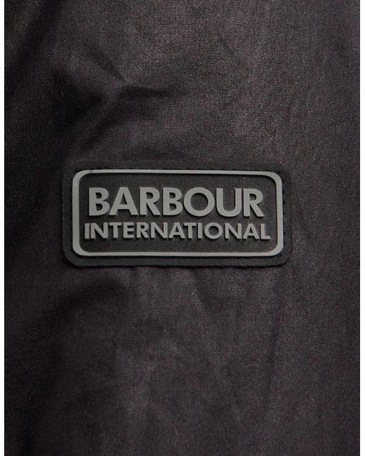 Barbour Black Tourer Duke Rustic Wax Jacket for men