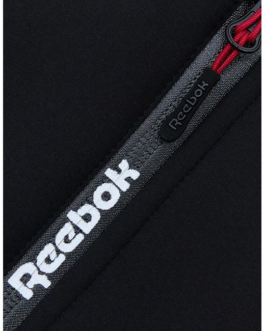 Reebok Blue Rb1562 Mixed Media Jacket for men