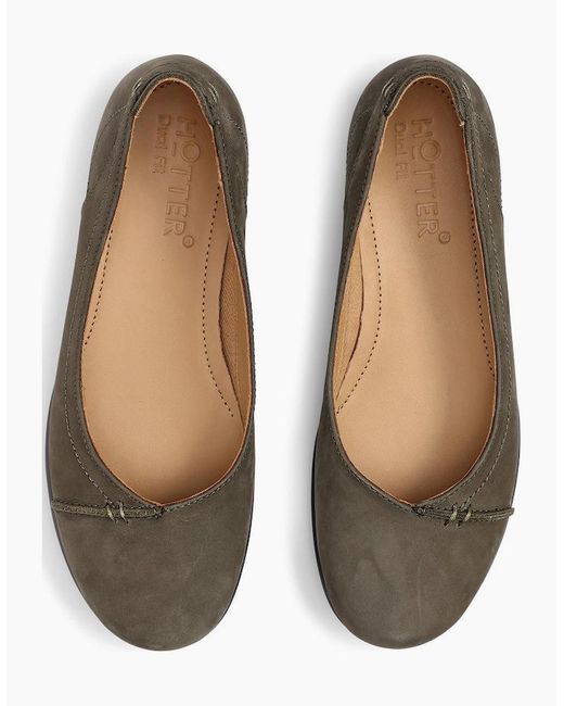 Hotter Gray Robyn Ii Pumps