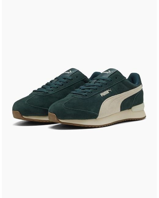PUMA Green R78 Wind Sd Classic Low Top Trainers for men