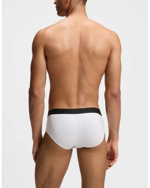 Boss Black Boss Three-Pack Low-Rise Briefs for men