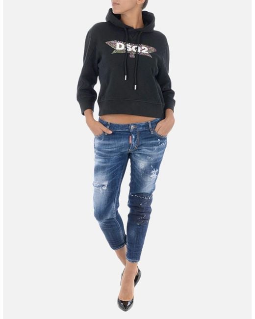 DSquared² Gray Pullover Hoodies