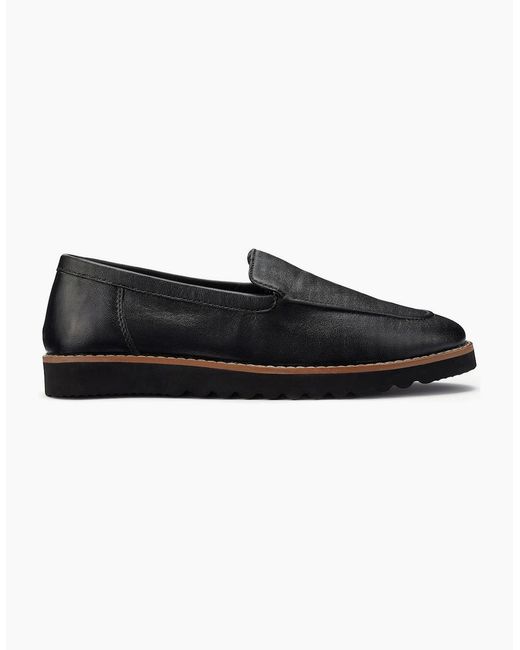 Hotter Black Juniper Wide Fit Loafers