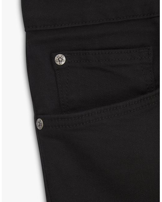 Vingt Quatre Denim Black Vingt Quatre Taper Fit Stay Jeans for men