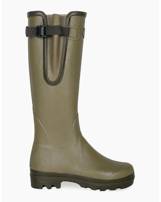 Le Chameau Green Vierzon Jersey Wellingtons