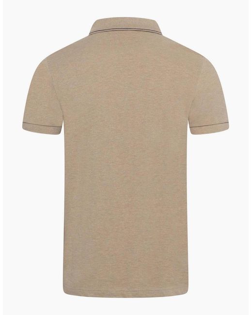 Boss Natural Collared Neck Short Sleeve Regular Fit Shirt for men