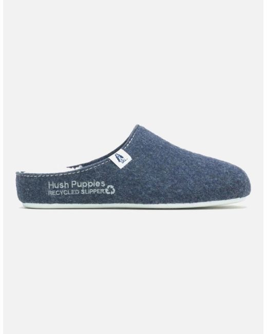 Hush Puppies Blue Good Slippers