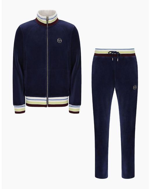 Sergio Tacchini Blue Sartori Tracksuit Maritime for men